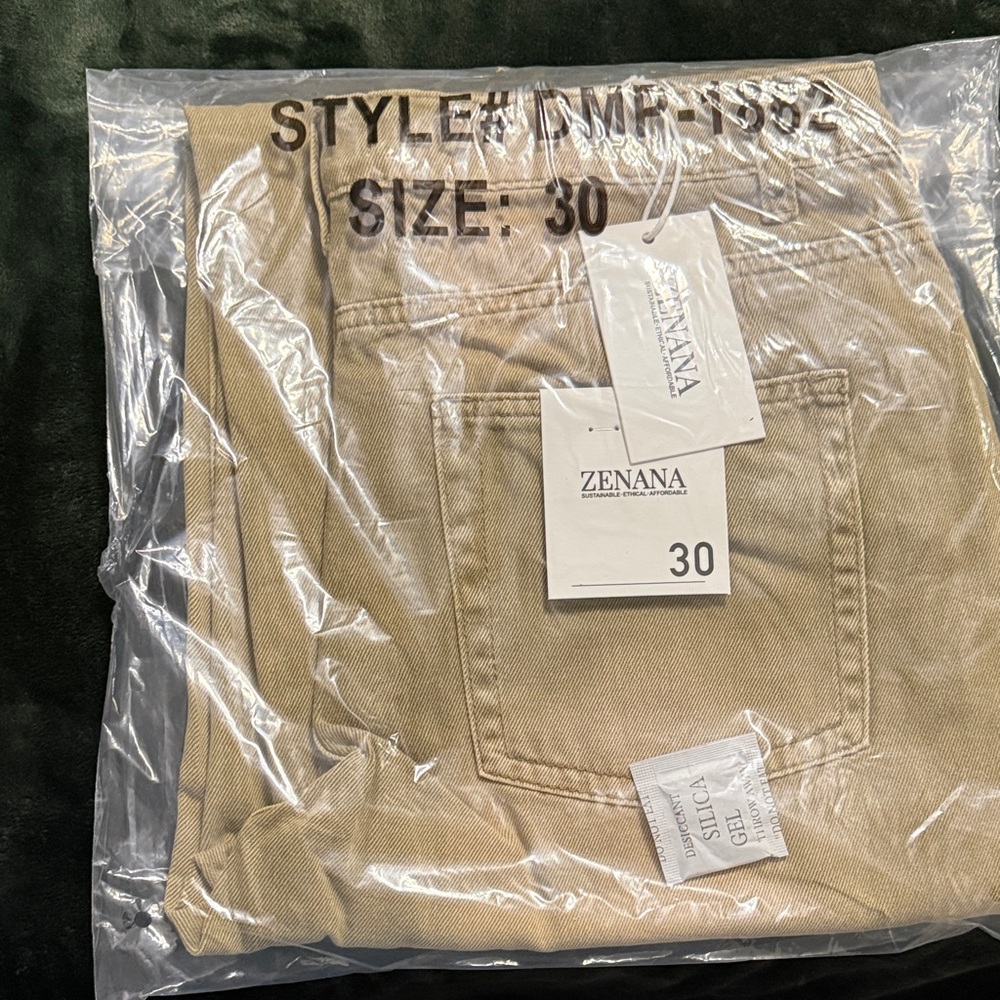 Zenana Tan Jeans Size 30